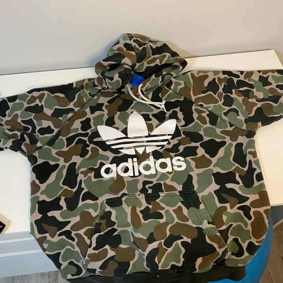 Adidas - Camouflage Sweater, Large - Picture 1 of 1